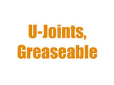 U-Joints, Greaseable 77.5-79 F250, F350 Rear DS